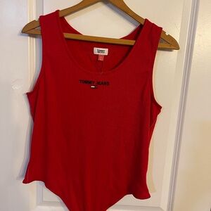 Tommy Hilfiger Red Bodysuit